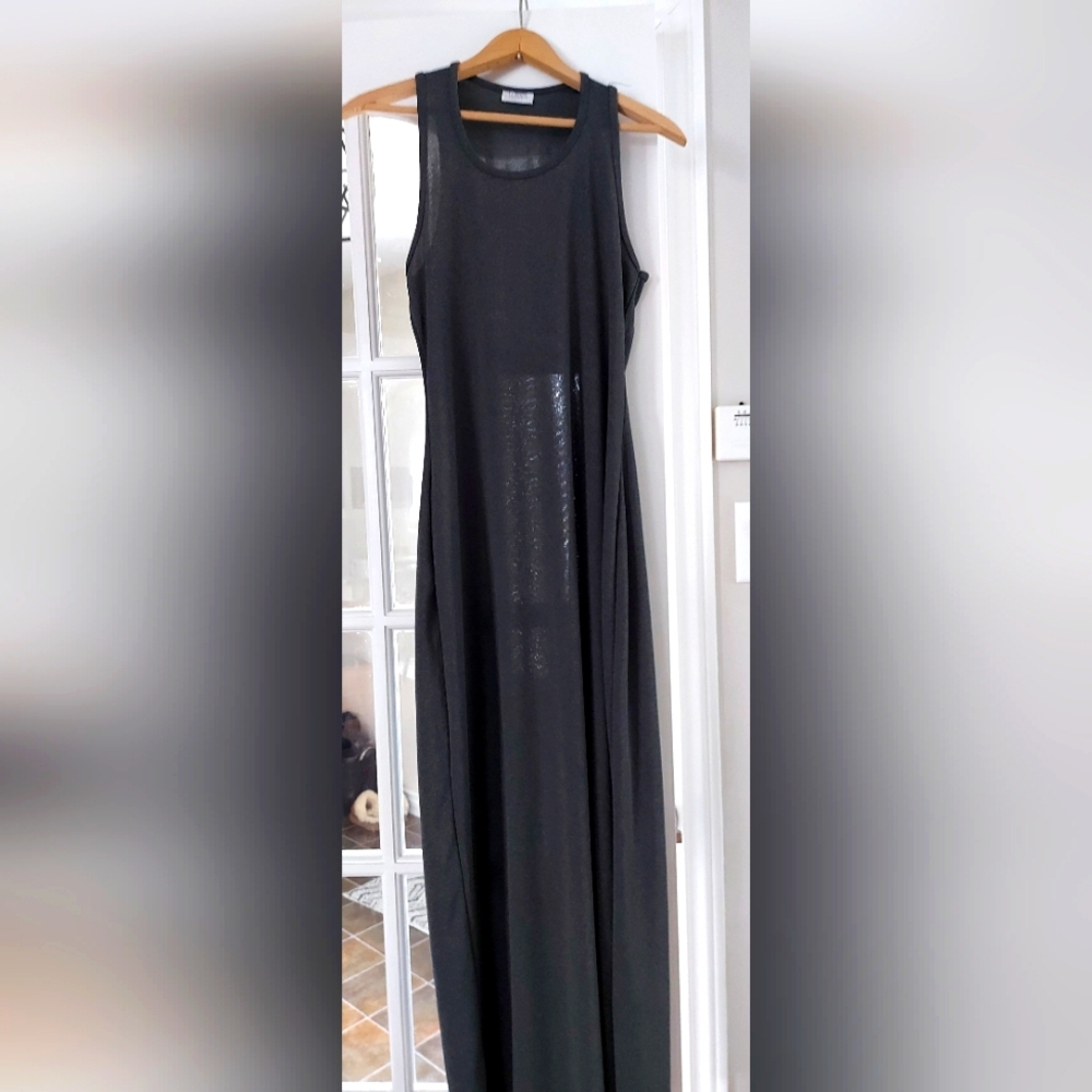 La SENZA Sheer Maxi Dress/Lingerie
